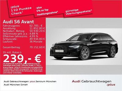 Gebraucht Audi S6 Ambiente 344 PS (253 kW) 2024 Mythosschwarz metallic Kombi