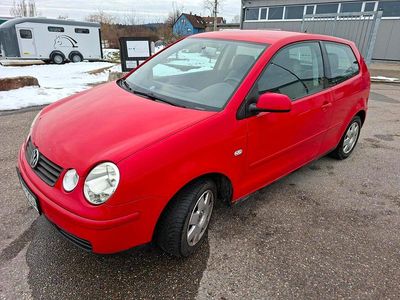 Gebraucht VW Polo 2002 Rot Kleinwagen