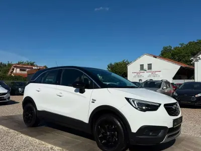 Gebraucht Opel Crossland X 110 PS (80 kW) 2020 Schneeweiss/olympic/summit whi SUV