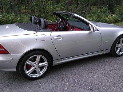 Gebraucht Mercedes SLK200 163 PS (119 kW) 2001 Silber Cabrio