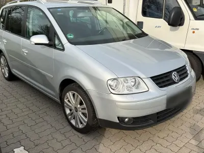 Gebraucht VW Touran 116 PS (85 kW) 2006 Silber Van / Kleinbus