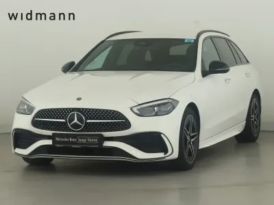 Gebraucht Mercedes C300 AMG 258 PS (189 kW) 2023 Polarweiss uni Kombi