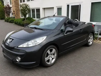 Gebraucht Peugeot 207 CC RC 150 PS (110 kW) 2009 Schwarz Cabrio