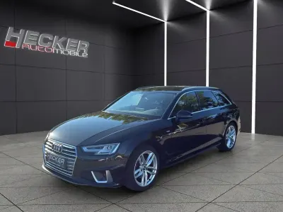Gebraucht Audi A4 S-Line 190 PS (139 kW) 2019 Mythosschwarz metallic Kombi