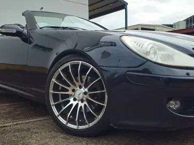 Gebraucht Mercedes SLK230 Edition 197 PS (144 kW) 2003 Schwarz Cabrio