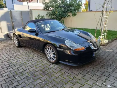 Brugt Porsche Boxster S 252 HK (185 kW) 2002 Sort Cabriolet