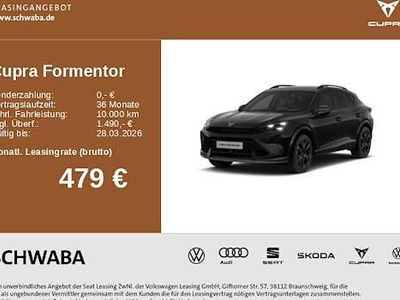 Neu Cupra Formentor VZ 333 PS (244 kW) 2026 Schwarz SUV