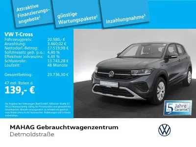 Brugt VW T-Cross Basis 95 HK (69 kW) 2025 Grå SUV