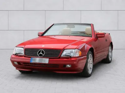 Gebraucht Mercedes SL500 Edition 320 PS (235 kW) 1997 Rot Cabrio