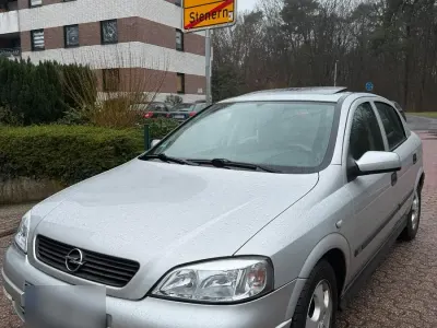 Brugt Opel Astra 75 HK (55 kW) 2000 Sølv Sedan
