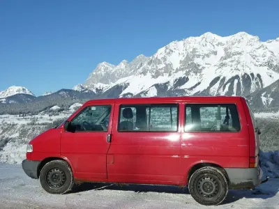 Gebraucht VW Multivan 151 PS (111 kW) 1998 Rot Van / Kleinbus