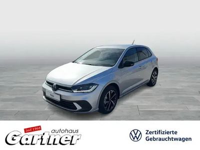 Gebraucht VW Polo Move 95 PS (69 kW) 2024 Schwarz (reflexsilber metallic) Kleinwagen