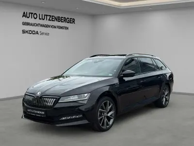 Gebraucht Skoda Superb SportLine 218 PS (160 kW) 2023 Blackmagic perleffekt Kombi