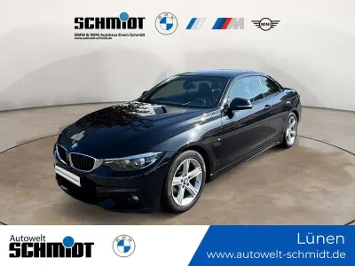 Gebraucht BMW 420 M Sport 184 PS (135 kW) 2019 Black sapphire metallic Cabrio