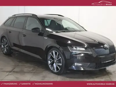 Brugt Skoda Superb SportLine 190 HK (139 kW) 2019 Sort Stationcar