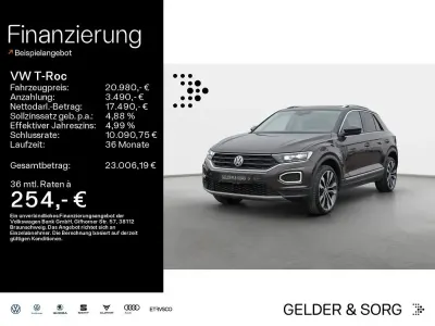 Brugt VW T-Roc Style 150 HK (110 kW) 2018 Brun SUV