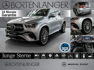 Brugt Mercedes GLE450 AMG Advanced Plus 367 HK (269 kW) 2024 Sølv SUV
