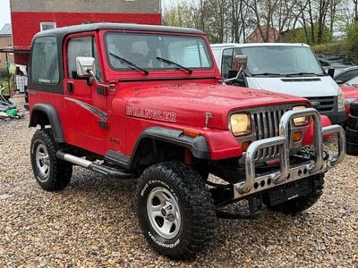 Second-hand Jeep Wrangler 120 CP (88 kW) 1990 Roșu SUV