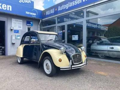 Gebraucht Citroën 2CV 27 PS (19 kW) 1986 Blau/gelb Limousine