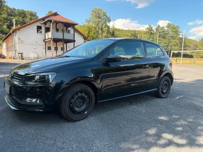Gebraucht VW Polo 60 PS (44 kW) 2014 Schwarz Kleinwagen