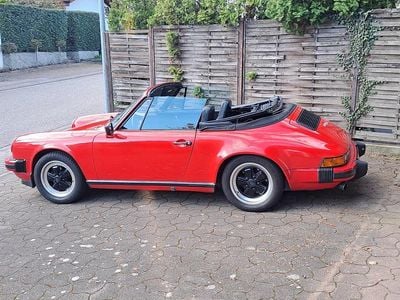 Usata Porsche 911 179 CV (131 kW) 1983 Rosso Cabrio