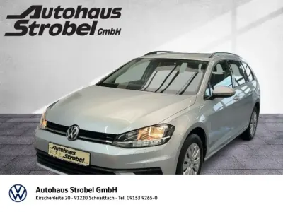 Second-hand VW Golf VII Trendline 116 CP (85 kW) 2020 Argintiu Break