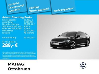 Schwarz Gebraucht 2023 VW Arteon R-line Limousine | 36.480 € (Etwas zu teuer)