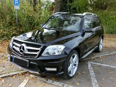 Gebraucht Mercedes GLK350 231 PS (169 kW) 2010 Schwarz SUV