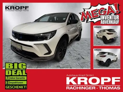 Gebraucht Opel Grandland X GS Line 136 PS (100 kW) 2024 Lack weiss banquise/deckende l SUV