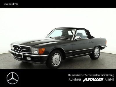 Blau blauschwarz metallic Gebraucht 1986 Mercedes SL300 Cabrio | 49.899 €