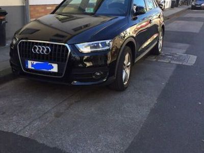 gebraucht Audi Q3 S-Line Ausstattung schwarz 54.000 km