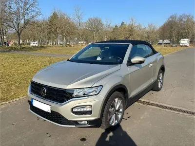 Gebraucht VW T-Roc Cabriolet 110 PS (80 kW) 2021 Silber Cabrio