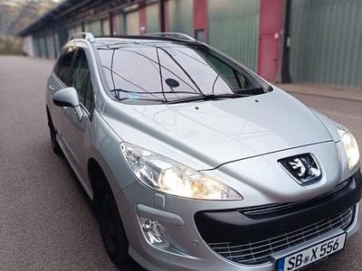 Gebraucht Peugeot 308 SW Sport 140 PS (102 kW) 2009 Silber Kombi