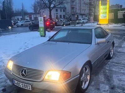 Gebraucht Mercedes SL320 231 PS (169 kW) 1994 Silber Cabrio