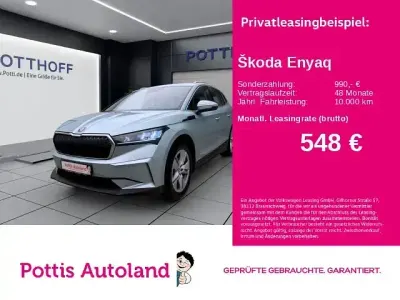 Gebraucht Skoda Enyaq iV Loft 150 kW (204 PS) 2023 Arctic silber metallic SUV