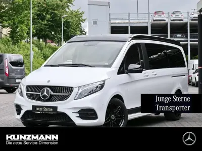 Gebraucht Mercedes V300 Marco Polo 237 PS (174 kW) 2021 Bergkristallweiß metallic Van / Kleinbus