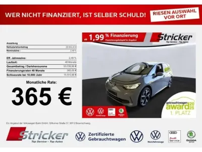 Gebraucht VW ID.3 Pro 150 kW (204 PS) 2024 Mondsteingrau Kleinwagen