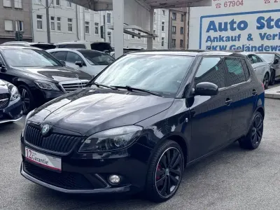 Gebraucht Skoda Fabia RS 179 PS (131 kW) 2012 Schwarz Limousine