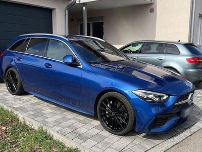 Gebraucht Mercedes C220 200 PS (147 kW) 2023 Blau Kombi