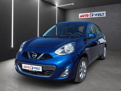 Second-hand Nissan Micra Acenta 80 CP (58 kW) 2015 Albastru Hatchback