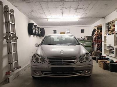 Brugt Mercedes C230 204 HK (150 kW) 2006 Sølv Sedan