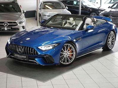Gebraucht Mercedes SL63 AMG AMG 585 PS (430 kW) 2022 Blau Cabrio