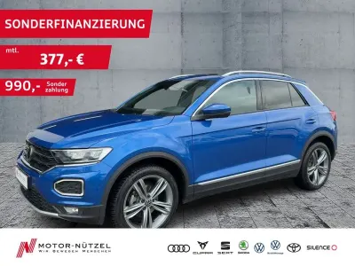 Gebraucht VW T-Roc Sportline 150 PS (110 kW) 2021 Ravennablau metallic SUV