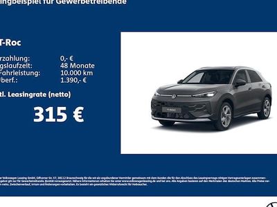 Neu VW T-Roc Style 150 PS (110 kW) 2026 Grau SUV