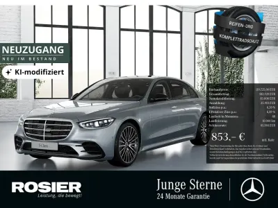 Gebraucht Mercedes S580 AMG 503 PS (369 kW) 2025 Silber / hightechsilber Limousine
