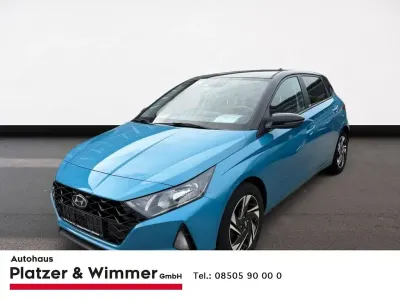 Gebraucht Hyundai i20 Trend 101 PS (74 kW) 2021 Schwarz Kleinwagen