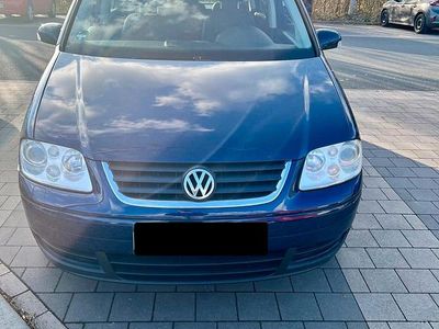 Używany VW Touran 102 KM (75 kW) 2003 Niebieski Minivan