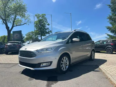Gebraucht Ford Grand C-Max Titanium 125 PS (91 kW) 2015 Silber Van / Kleinbus