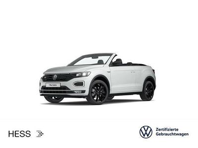 Gebraucht VW T-Roc Cabriolet Style 150 PS (110 kW) 2021 Pure white/schwarz Cabrio