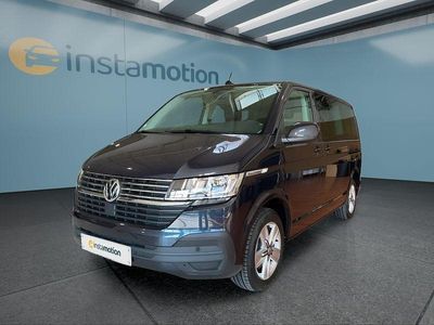 Second-hand VW Multivan 204 CP (150 kW) 2021 Albastru Monovolum